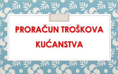 Školski projekt “Financijska pismenost”