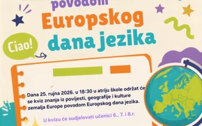KVIZ povodom Europskog dana jezika